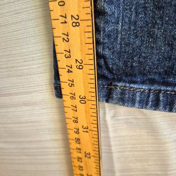 Levis 515 Jeans Womens 14M Bootcut Mid Rise Medium Wash Denim Outdoors Casual - Picture 9 of 16